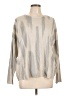 Tempo Paris Silver Long Sleeve Blouse Size L (estimated) - photo 1