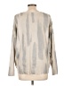 Tempo Paris Silver Long Sleeve Blouse Size L (estimated) - photo 2