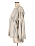 Tempo Paris Silver Long Sleeve Blouse Size L (estimated) - photo 5