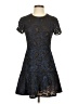 BCBGMAXAZRIA Paisley Blue Cocktail Dress Size 2 - photo 1