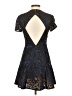BCBGMAXAZRIA Paisley Blue Cocktail Dress Size 2 - photo 2