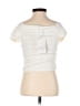 Zara Ivory Short Sleeve Top Size S - photo 2