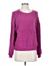 INC International Concepts 100% Nylon Purple Pullover Sweater Size S - photo 1