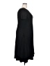 Unbranded Solid Black Casual Dress Size XXL - photo 4