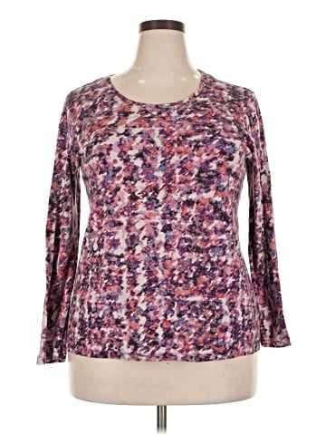 Daisy Fuentes 3/4 Sleeve T-Shirt (view 1)