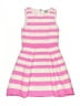 Milly Minis Stripes Pink Dress Size 8 - photo 1