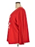 Evri Red Long Sleeve Top Size 3X - photo 5