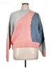 Topshop Color Block Pink Pullover Sweater Size 14 - photo 1