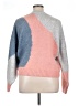 Topshop Color Block Pink Pullover Sweater Size 14 - photo 2