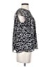 Banana Republic 100% Polyester Black Short Sleeve Blouse Size S - photo 4
