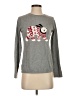 Tommy Hilfiger 100% Cotton Print Gray Pullover Sweater Size S - photo 1