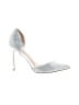 Steve Madden Silver Heels Size 9 1/2 - photo 1