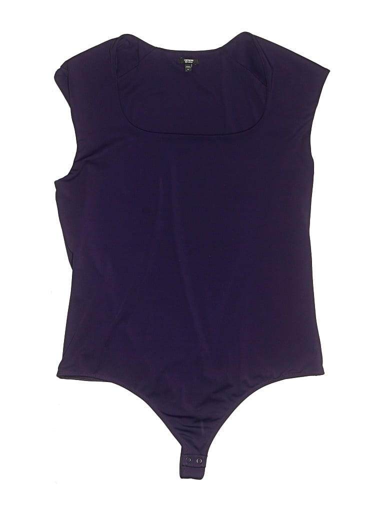 Pre-owned Express Bodysuit In Purple