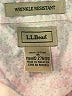 L.L.Bean 100% Cotton Tweed Ivory Long Sleeve Button-Down Shirt Size M - photo 7