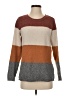 Pinque Color Block Brown Pullover Sweater Size S - photo 1