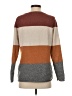 Pinque Color Block Brown Pullover Sweater Size S - photo 2