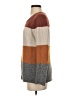Pinque Color Block Brown Pullover Sweater Size S - photo 5