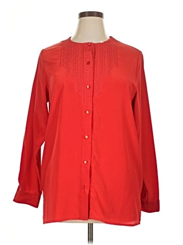 Jaclyn Smith Long Sleeve Blouse (view 1)