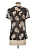 Ann Taylor 100% Polyester Gray Short Sleeve Blouse Size XS - photo 2