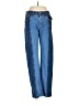 LOVEGEN Color Block Blue Jeans Size 7 - photo 1