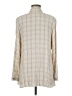 J.Jill 100% Viscose Ivory Long Sleeve Button-Down Shirt Size M - photo 2