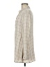 J.Jill 100% Viscose Ivory Long Sleeve Button-Down Shirt Size M - photo 5