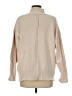 Unbranded Solid Tan Turtleneck Sweater Size M - photo 2