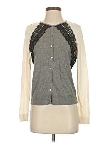 August Silk Cardigan (view 1)