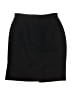 Casual Corner Solid Black Formal Skirt Size 6 - photo 1