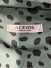 Acevog 100% Polyester Polka Dots Teal Long Sleeve Blouse Size S - photo 7