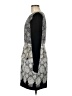 Tibi Graphic Gray Cocktail Dress Size 8 - photo 5