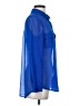 Harper and Gray 100% Polyester Blue Long Sleeve Blouse Size S - photo 4