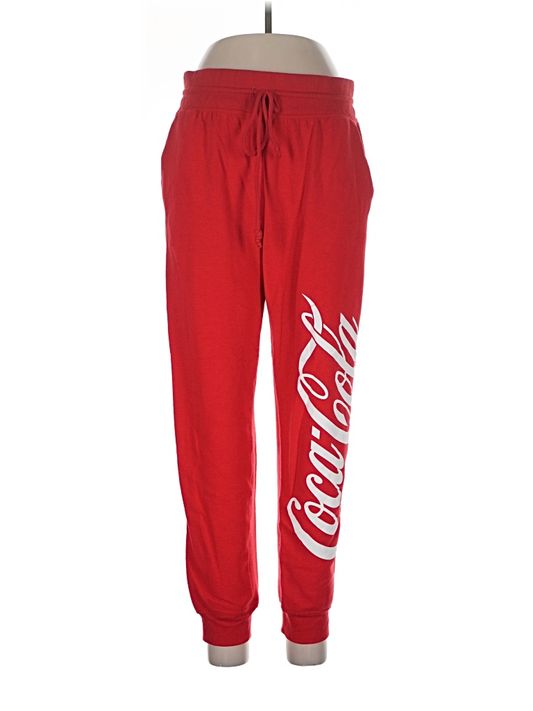 Pre-owned Coca-cola Sweatpants In Red