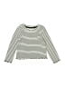 Cat & Jack Stripes Ivory Long Sleeve Top Size 4T - photo 1