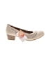 Assorted Brands 100% Synthetic Ivory Tan Heels Size 9 1/2 - 10 - photo 1