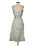 Alfred Angelo 100% Polyester Solid Green Cocktail Dress Size S (estimated) - photo 2