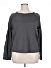Live Love Lounge by Karen Neuberger Gray Pullover Sweater Size XL - photo 1