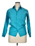 Gabriel Teal Long Sleeve Button-Down Shirt Size 16 - photo 1