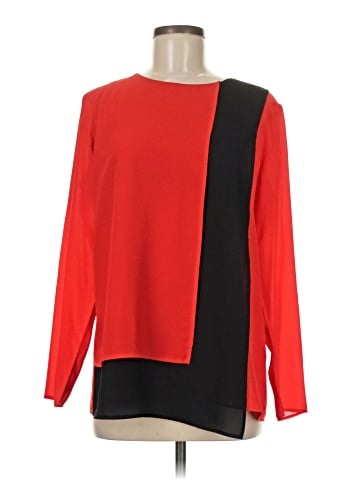 Metrostyle Long Sleeve Blouse (view 1)