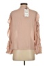 Zara Tan Long Sleeve Polo Size XS - photo 2