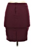Must Have Solid Burgundy Formal Skirt Size S - photo 2