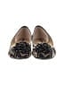 J. Renee Chevron-herringbone Black Tan Flats Size 7 - photo 2
