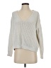 Express 100% Polyester Silver Pullover Sweater Size S - photo 1