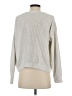 Express 100% Polyester Silver Pullover Sweater Size S - photo 2