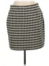 Primark Houndstooth Black Casual Skirt Size 10 - photo 2
