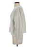 Express 100% Polyester Silver Pullover Sweater Size S - photo 5
