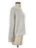 Express 100% Polyester Silver Pullover Sweater Size S - photo 4