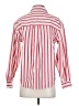 Talbots 100% Cotton Stripes Red Long Sleeve Button-Down Shirt Size S - photo 2