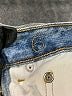 Brock Collection 100% Cotton Hearts Blue Jeans Size 6 - photo 5
