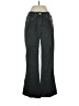 Barbara Lesser Chevron-herringbone Black Jeans Size 2 - photo 1